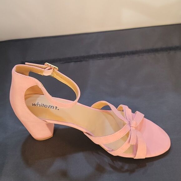 BRAND NEW WHITEMT BOWNOT LOW BLOCK HEEL SANDAL - Picture 15 of 15